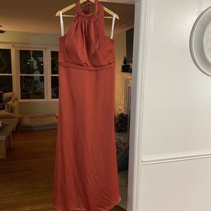 Azazie Delmar Terracotta Bridesmaid dress